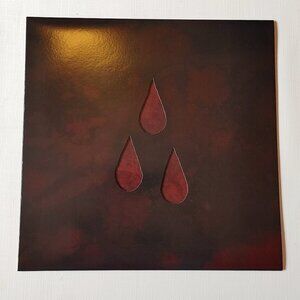 AFI Blood Album Vinyl Color Transparent Red Swirl